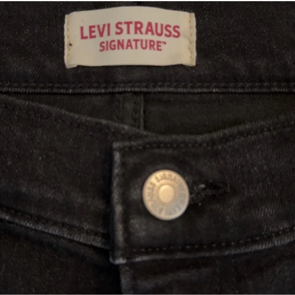 Men's Black Jean Shorts